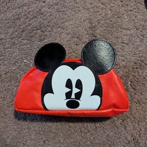 Disney Red Mickey Mouse Cosmetic Bag